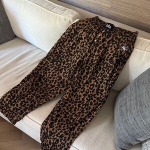 Dressed in LALA Leopard Print Joggers